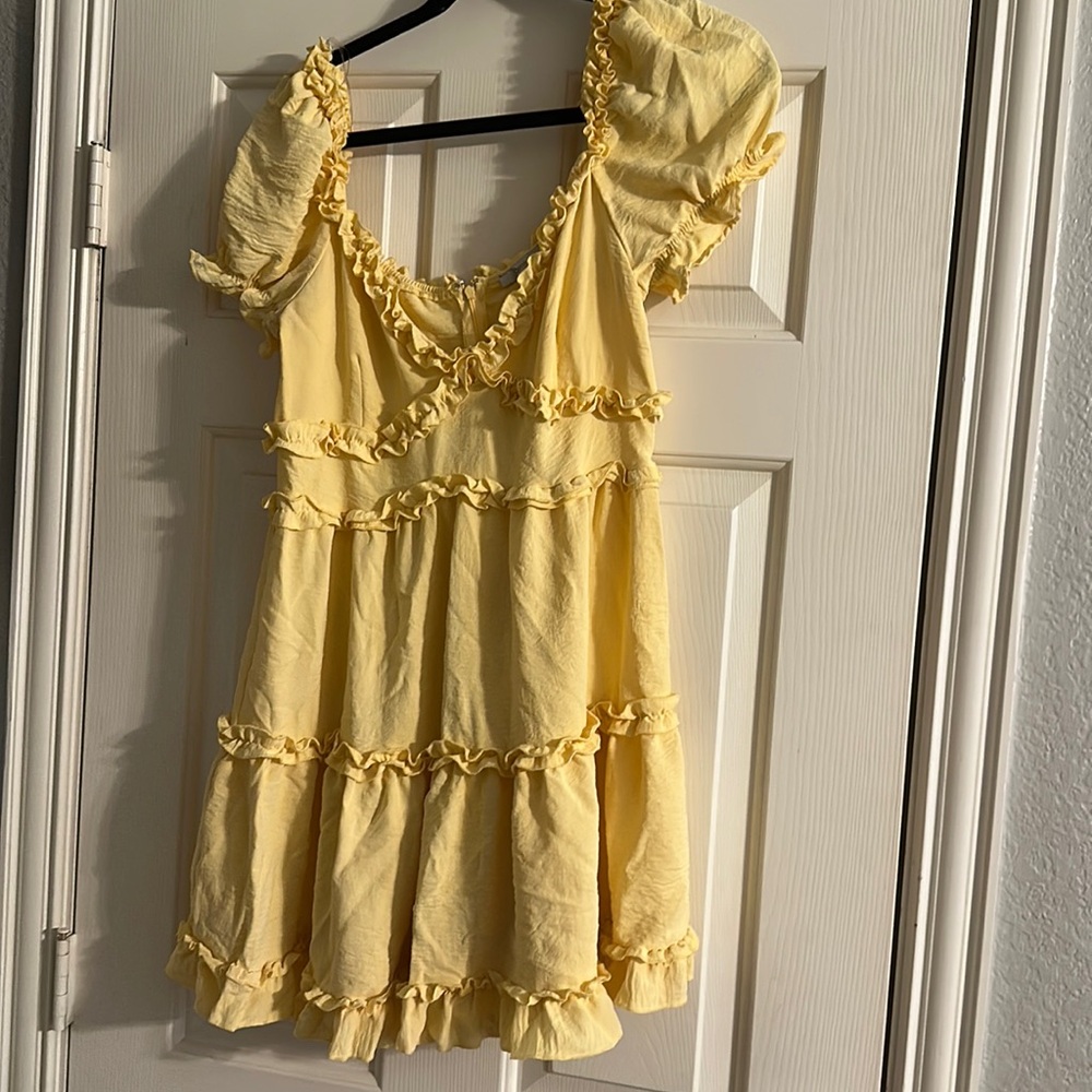 Yellow dress